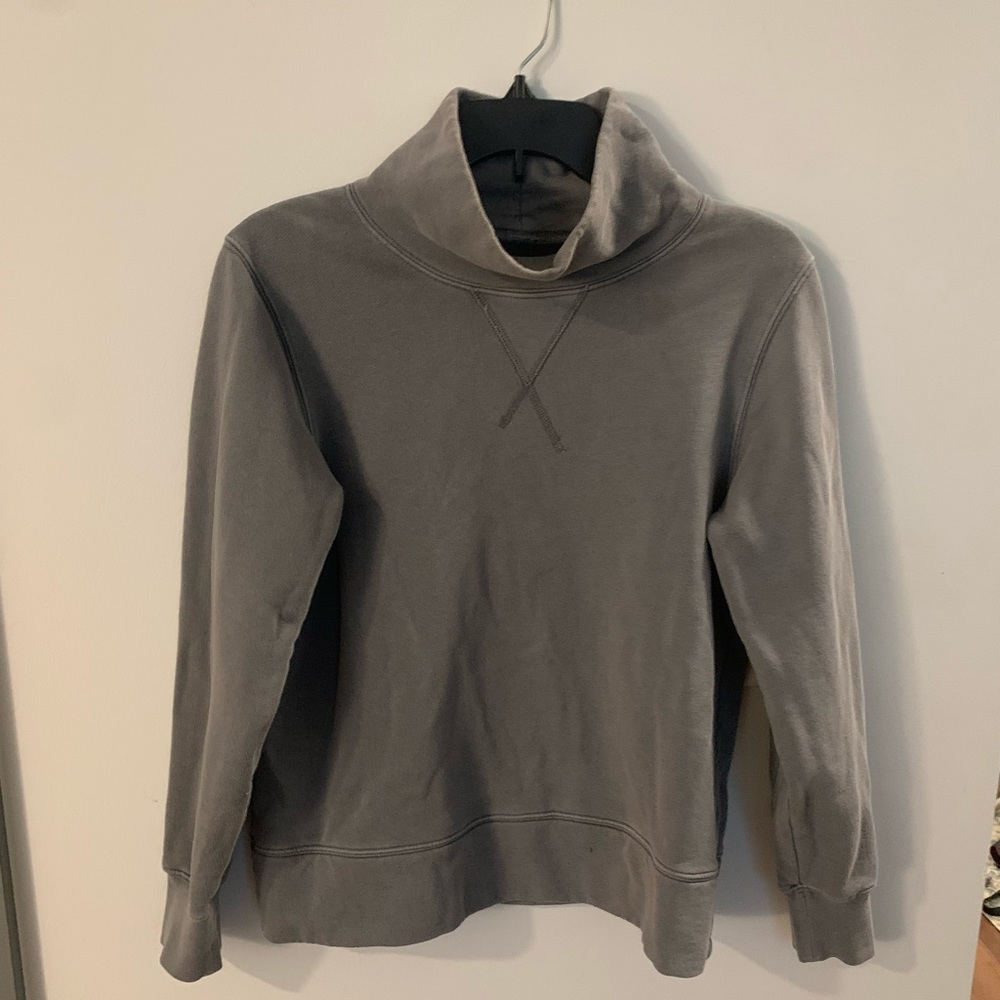 Madewell mock neck sweatshirt